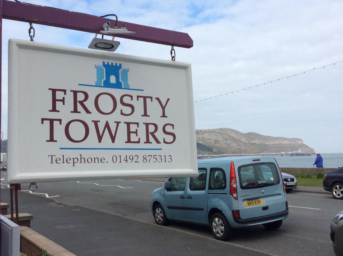 Frosty Towers Bed & Breakfast Llandudno Dış mekan fotoğraf